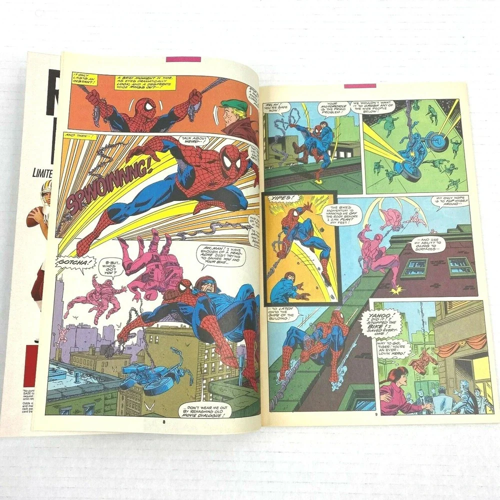 Marvel Spider-Man Comic Book 26 30th Anniversary Hologram Cover September‎ 1992
